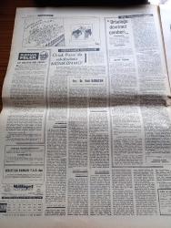 Milliyet Gazetesi - 12 Kasım 1970 -  De Gaulle Bugün Toprağa Veriliyor - ODTÜ Mali Sıkıntı İçinde - Uçak Kaçıran İki Öğrenciye Siyasi İltica Hakkı Tanıyoruz Rus Pilotu Ve Bir Yolcuyu Veriyoruz - İş Kanunu Bugün Yürürlülükten Kalkıyor - Türkiye Güzeli Afet Tuğbay Dün Alışveriş Yaptı Bugün Balmumu Heykel Müzesine Gidecek - Şoförlerin Boykotu İstanbul'da Hayatı Durduramadı - Burhan Felek Köşe Yazısı - Su Elektrik Otobüs Ve Sinema Zamları Sırada - Evli Bir Kadının Günlüğünden Yazan Peride Celal Yazı Dizisi - Hoş Memo Karikatür Çizen Al Capp - Johnny Hazard Çizen Frank Robbins - Boncuk Karikatür Walt Disney - Karaoğlan Yazan Ve Çizen Suat Yalaz - Murat Davman'ın Son Macerası İki Kere İki On İki Eder Yazan Ümit Deniz Yazı Dizisi - Kadro Hareketi Yazan Şevket Süreyya Aydemir Yazı Dizisi - Atatürk'ün İdeolojisi Yazan Yakup Kadri Karaosmanoğlu Yazı Dizisi - Kral Öldü Yaşasın Kral Mini Şort Modası - İzzet Günay Hey Dergisi 18 Kasım'da Çıkıyor Dedi - Kulüp İdarecileri İsmet Sezgin İle Anlaştı