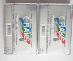 Rafet El Roman 1 & 2 / Poster Hediyeli Double Box Orijinal Raks Baskı Müzik Kaseti Seti