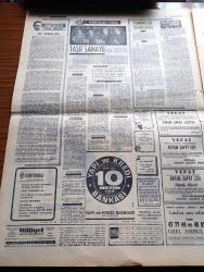Milliyet Gazetesi - 11 Ekim 1970 - Mete Akyol İşin İçyüzünü Anlattı Kredi Haberleri Doğrudur - Süleyman Demirel Partide Tesanüt İstedi - Süleyman Demirel'in Suçlamaları Yazan Abdi İpekçi Köşe Yazısı - Muhittin Sandıkçıoğlu Galatasaray Lisesi Müdürlüğünden Emekli Oldu - Milliyet 1970 Türkiye Güzelini Seçiyor Adaylar Dilek Aksu - ABD'de En Hızlı Şilebe Türkiye Adını Koydular - Şili Sağdan Sola Yazan Talat Halman - Dominolar Devrilirken Yazan İsmail Cem - Bilimsel Yarışma Sonuçlandı Bilim Ödülünü Profesör Orhan Ulutin  Aldı - Migros'ta Grev Başladı - Taş Arabası Yazan Altan Erbulak - Karaoğlan Yazan Ve Çizen Suat Yalaz - Tehlikeli Çocuk Çeviren Nihal Akkaya Yazı Dizisi - Şeytanistan Yazan Ali Yüce Yazı Dizisi - Nasır'sız Kalan Arap Alemi Yazan Metin Toker Yazı Dizisi - Ayak Bacak Fabrikası Azak Tiyatrosunda - Rosenbergler Ölmemeli Oyunu Yöneten Genco Erkal Konuk Oyuncu Ayla Algan - Milli Takıma Antrenör Aranıyor - 1948 Olimpiyatları Grekoromen Ağır Siklet Şampiyonu Mersinli Ahmet