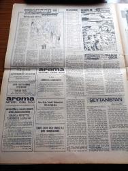 Milliyet Gazetesi - 11 Ekim 1970 - Mete Akyol İşin İçyüzünü Anlattı Kredi Haberleri Doğrudur - Süleyman Demirel Partide Tesanüt İstedi - Süleyman Demirel'in Suçlamaları Yazan Abdi İpekçi Köşe Yazısı - Muhittin Sandıkçıoğlu Galatasaray Lisesi Müdürlüğünden Emekli Oldu - Milliyet 1970 Türkiye Güzelini Seçiyor Adaylar Dilek Aksu - ABD'de En Hızlı Şilebe Türkiye Adını Koydular - Şili Sağdan Sola Yazan Talat Halman - Dominolar Devrilirken Yazan İsmail Cem - Bilimsel Yarışma Sonuçlandı Bilim Ödülünü Profesör Orhan Ulutin  Aldı - Migros'ta Grev Başladı - Taş Arabası Yazan Altan Erbulak - Karaoğlan Yazan Ve Çizen Suat Yalaz - Tehlikeli Çocuk Çeviren Nihal Akkaya Yazı Dizisi - Şeytanistan Yazan Ali Yüce Yazı Dizisi - Nasır'sız Kalan Arap Alemi Yazan Metin Toker Yazı Dizisi - Ayak Bacak Fabrikası Azak Tiyatrosunda - Rosenbergler Ölmemeli Oyunu Yöneten Genco Erkal Konuk Oyuncu Ayla Algan - Milli Takıma Antrenör Aranıyor - 1948 Olimpiyatları Grekoromen Ağır Siklet Şampiyonu Mersinli Ahmet