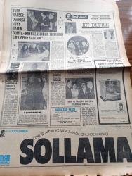 Milliyet Gazetesi - 19 Ekim 1970 - Sağlık Bakanı Vedat Ali Özkan Kolera'nın 2,5 Ay Önce Çıktığını Teşhis Konamadığını Açıkladı - İsmet İnönü Grup Başkanvekilleri Teftiş Edip Emir Veremez Dedi - Büyük Kongre Hazırlığı Başladı - Burhan Felek Köşe Yazısı -  Sovyet Komünist Partisi Organı Pravda Gazetesi Uçak Kaçıran Şoför Bir Ahlaksızdı - Enver Sedat Görevini Nasır'ın İdeallerine Uygun Olarak Yapacak - Türk Kanser Derneği Uyy Balon Dünya'nın Galasından Yirmi Bin Lira Gelir - Ayfer Tuzcu Amerika'da Türkiye'yi Tanıtıyor - Evli Bir Kadının Günlüğünden Yazan Peride Celal Yazı Dizisi - Karaoğlan Yazan Ve Çizen Suat Yalaz - Hoş Memo Karikatür Çizen Al Capp - Johnny Hazard Çizen Frank Robbins - Sahne Aşkları Çizen Leonard Starr - Allahlık Ali Bey Çizen Swan - Karaoğlan Yazan Ve Çizen Suat Yalaz - Şeytanistan Yazan Ali Yüce Yazı Dizisi - İtiraf Yazan Arthur London Yazı Dizisi - Ali Poyrazoğlu Diyor Ki - Bu Haftaki Konuğumuz Dr. Sevil Akay Konumuz Ruhlar Alemi Hazırlayan Abdi İpekçi Köşe Yazısı