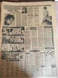 YENİ SABAH GAZETESİ 15 MART 1963 YIL :25 SAYI :8023--Emel Zorlunun mücevherleri kayıp olmuş --Mısır ,Suriye Irak birleşiyor --Bayar ın raporu dün Adli Tıbba gelmedi --Zeytinyağı fiyatları durmadan artıyor --AP İnönü ara seçim yapmağa davet etti --Lokomotif çalan hırsız İstanbul da yakalandı ---Yunan Meclisinde arbede çıktı :3 Mebus yaralandı ---Eh Artık : Siyavuşgil --Bidonlarla içme suyu satışı yasak ---Köpek yüzünden çıkan kavga da 5 kişi öldürüldü ---Türkiye de ilk defa bir köy ,kalkınma planı yaptı ---Buğday ununa çavdar katan 6 fabrikatör  savcılığa verildi --Konya ovasında bu yıl mahsul bereketli olacak ----Sinema :Vahşi Yol ,İlk Göz Ağrısı -- Sinemalar :Atlas : Avrupa Geceleri  ,İnci :Aşk Bekliyor ,Konak :Son bahar hatıraları ---Amerikan filmcileri işsizlikten şikayetçi ---Galatasaray ın hakeme yaptığı itiraz alay mevzuu oldu --Galatasaray Hezimete Uğradı : 5-0--Mazhar Zorlu :Altay bir puan alacak dedi ---Fenerbahçe -İTÜ Pazar Gecesi Karşılaşıyor ---