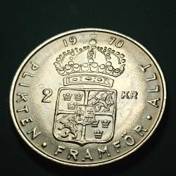 İsveç 2 Kron 1970