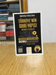 Türkiyenin İdari Yapısı Merkezi Teşkilat Video Ders Notları ve Tamamı Çözümlü Soru Bankası Benim Hocam Yayınları