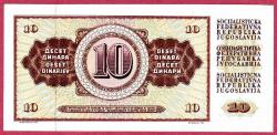 YUGOSLAVIA 10 DINARA 1978 UNC ÇİL
