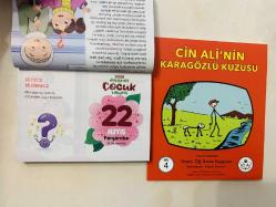 22 Mayıs 2025 hediyelik orijinal Diyanet Çocuk takvim yaprağı (Cin Ali kitabı hediyeli:)