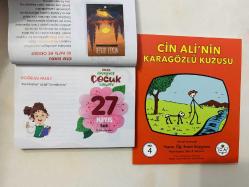 27 Mayıs 2025 hediyelik orijinal Diyanet Çocuk takvim yaprağı (Cin Ali kitabı hediyeli:)