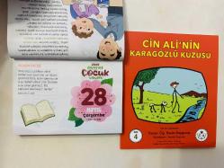 28 Mayıs 2025 hediyelik orijinal Diyanet Çocuk takvim yaprağı (Cin Ali kitabı hediyeli:)