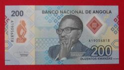 ANGOLA=2020  200 Kwanzas P-New 200  UNC - ÇİL'  Polymer