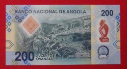 ANGOLA=2020  200 Kwanzas P-New 200  UNC - ÇİL'  Polymer