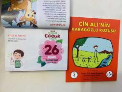 26 Nisan 2025 hediyelik orijinal Diyanet Çocuk takvim yaprağı (Cin Ali kitabı hediyeli:)