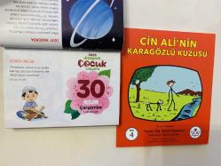 30 Nisan 2025 hediyelik orijinal Diyanet Çocuk takvim yaprağı (Cin Ali kitabı hediyeli:)