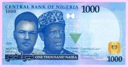 Nigeria 1000 Naira 2024 P 49 New Design UNC (MZT 15 140) ÇİL