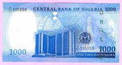 Nigeria 1000 Naira 2024 P 49 New Design UNC ÇİL