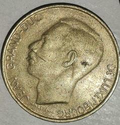 LUKSEMBURG 1987  5 FRANK