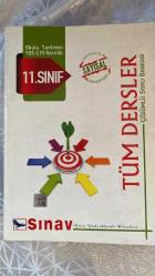 SINAV YAYINLARI 11. SINIF TÜM DERSLER ÇÖZÜMLÜ SORU BANKASI