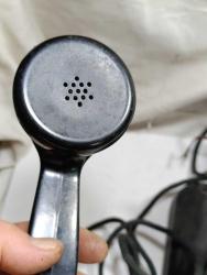 MACARİSTAN ÜRETİMİ BAKALİT KASA ANTİKA ÇEVİRMELİ TELEFON