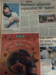 SABAH PAZAR KEYFİ GAZETESİ - 25 Mayıs 1997 -Hakan Denker-Bengeach Özer’den-panço Çocuk giyim-Chandra North-Şebnem ferah-cengizhan’ın torunları şimdi nasıl yaşıyor-Türk hava yolları 64 yaşında-Hakan gündüz-Sezen Aksu—Taylan Özgür İncedal-Outdoor dergisi-Teoman Erol-Moğolistan-bulmaca-Aslı Bilge-Isabelle Adjani-Emmanuelle Beart-Juliette Binoche-Amway Türkiye-İlk aşkınız tek aşkınız mı-Mehmet sarışın-Adem Can adanalı-Ali soysal-tekeline 30 tenis topunu sığdırıyor-Beng Özer’den—ipek mobilya-birsel Sancar—paşabahçe cam fabrikası-Atilla Çelebi-Cüneyt Arkın--Yavuz erçetin Kaya-Şener Şen-pıtırcık ak kerman-Yavuz Turgul-Fatih Terim-Haluk kurdoğlu-Daniella Giardona