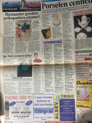 SABAH KADIKÖY ANADOLU GAZETESİ - 18 Şubat 1997 -Erdal Bilallar-Rezervasyonlar-Radyolar-Tv Kanalları-Önemli telefonlar--nöbetçi eczaneler-film sinemada izlenir-asayiş raporu-ABC Duşakabin-Üroklinik ve İnterlab Tanı Laboratuarı-Evıta-Dırejan-Erkekler Kadınlar kullanma kılavuzu-Otogargara-Demet Akbağ-Yılmaz Erdoğan-Sinan Bengier-Pinokyo-Sleepers-Atatürk Kitaplığı-Küheylan-Rüstem Batum-Yeni Baştan-Afacanlar Sirki-Red Kit-Galeri Özgür-Rapsodi Müzik Kursu-Pendik akşam lisesi-mezarlıklar müdürü Celal Sevencan-filiz Güler-Zeytinburnu Belediye başkanı Adil emecan-Yılmaz Özdil-zabıta kontrol daire başkanı Selami uzun-yeni Kazlıçeşme-Panasonıc-Özbilge-Palkpen-Perfect women estetik klinik merkezi-Erde Güvenlik Sistemi-Sinema Dergisi-Aker Kumaş-Selami Öztürk-Şenol Başakar-Ramazan Yazgan-kooperatif Genel müdürü İsmet kurtulan-başkan Selami Öztürk