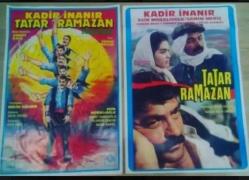 TATAR RAMAZAN 1990 ORJİNAL İKİ ADET POSTERİ / KADİR İNANIR - ESİN MORALIOĞLU