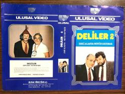 Deliler - Zeki ALASYA * Metin AKPINAR - Video Kaset Kartoneti / KASET DEĞİLDİR