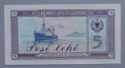 ARNAVUTLUK=1976  5 Leke  P-42    ÇİL'