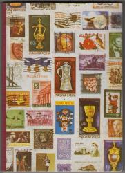 ALMAN MALI 5 YAPRAK 8 SAYFA BEYAZ ZEMİN ŞEFFAF BANTLI . DIŞ ÖLÇÜLERİ 16.5 X 23.5 cm KULLANILMIŞ PUL DEFTERİ İYİ DURUMDA İÇİNDE 34 ADET PUL HEDİYESİYLE.