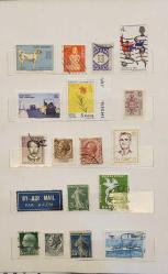 ALMAN MALI 5 YAPRAK 8 SAYFA BEYAZ ZEMİN ŞEFFAF BANTLI . DIŞ ÖLÇÜLERİ 16.5 X 23.5 cm KULLANILMIŞ PUL DEFTERİ İYİ DURUMDA İÇİNDE 34 ADET PUL HEDİYESİYLE.