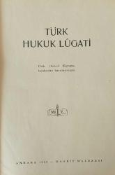 Türk Hukuk Lugati [İLK BASKI]