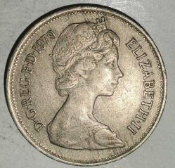 İNGİLTERE 1979   10  PENCE