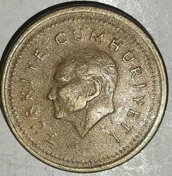 TÜRKİYE 1996  5000   LİRA