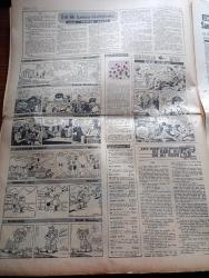 Milliyet Gazetesi - 16 Aralık 1970 - Sunay Ve İnönü'nün Demeçleri Yazan Abdi İpekçi Köşe Yazısı - İsmet İnönü Bütün Sorunların Hal Yolu Demokratik Rejimde Vardır - Süleyman Demirel İçin Onsekiz Kişi Söz İstedi - Cevdet Sunay'ın Gazetemizde Özel Demeci Anayasa Dışında Bir Çare Yoktur - Le Figaro Gazetesi Ordu Süleyman Demirel'in İstifasını İstiyor - Sovyet Venüs Aracı Gezegene Dün Ulaştı - Rumlar Girne Yolunu Kapadı - Olayların İzinde Yazan İsmail Cem - Franko Dün Olağan Üstü Hâl İlan Etti - Evli Bir Kadının Günlüğünden Yazan Peride Celal Yazı Dizisi - Hoş Memo Karikatür Çizen Al Capp - Johnny Hazard Çizen Frank Robbins - Sahne Aşkları Çizen Leonard Starr - Allahlık Ali Bey Çizen Swan - Maruf Bey Çizen Martin - Karaoğlan Yazan Ve Çizen Suat Yalaz - Murat Davman'ın Son Macerası İki Kere İki On İki Eder Yazan Ümit Deniz Yazı Dizisi - Kruşçev'in Anıları Yazı Dizisi - Milliyet Yılın Sporcusu Anketi - Jokey Ekrem Kurt - Boksör Seyfi Tatar - Futbolcu Can Bartu - Maratoncu Hüseyin Aktaş