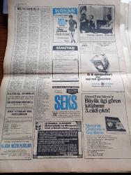 Milliyet Gazetesi - 15 Aralık 1970 - Emlak Vergisi 1 Yıl Ertelendi - Adalet Partisi İçin Önemli Günler Başlıyor - Süleyman Demirel İçin Çıkış Yolu Yok - 26'lar da Demirel Raporunu Görüştü - Ankara'da 590 Kilo Esrar Ele Geçirildi - İETT Personeli Protesto İçin İşi Yavaşlattı - Olayların İzinde Yazan İsmail Cem Köşe Yazısı - Refik Erduran Köşe Yazısı Türkiye'nin - Bask İçin Hürriyet - Evli Bir Kadının Günlüğünden Yazan Peride Celal Yazı Dizisi - Karaoğlan Yazan Ve Çizen Suat Yalaz - Murat Davman'ın Son Macerası İki Kere İki On İki Eder Yazan Ümit Deniz Yazı Dizisi - Hoş Memo Karikatür Çizen Al - Johnny Hazard Çizen Frank Robbins - Sahne Aşkları Çizen Leonard Starr - Kruşçev'in Anıları Yazı Dizisi - Gönül Ülkü Gazanfer Özcan Tiyatrosu Yanlış Hesap Oyunu Başladı - George Best Galatasaray'da Oynamak İçin 300 Bin Sterling İstedi - Basketbolda Bu Haftanın Konuk Lideri Kolej - Alman Milli Takım Antrenörü Helmut Schön İstanbul'a Hayran Kaldı - Emniyet Müdürü Futbolcu Dövüyor - Özcan Arkoç