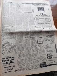 Milliyet Gazetesi - 15 Aralık 1970 - Emlak Vergisi 1 Yıl Ertelendi - Adalet Partisi İçin Önemli Günler Başlıyor - Süleyman Demirel İçin Çıkış Yolu Yok - 26'lar da Demirel Raporunu Görüştü - Ankara'da 590 Kilo Esrar Ele Geçirildi - İETT Personeli Protesto İçin İşi Yavaşlattı - Olayların İzinde Yazan İsmail Cem Köşe Yazısı - Refik Erduran Köşe Yazısı Türkiye'nin - Bask İçin Hürriyet - Evli Bir Kadının Günlüğünden Yazan Peride Celal Yazı Dizisi - Karaoğlan Yazan Ve Çizen Suat Yalaz - Murat Davman'ın Son Macerası İki Kere İki On İki Eder Yazan Ümit Deniz Yazı Dizisi - Hoş Memo Karikatür Çizen Al - Johnny Hazard Çizen Frank Robbins - Sahne Aşkları Çizen Leonard Starr - Kruşçev'in Anıları Yazı Dizisi - Gönül Ülkü Gazanfer Özcan Tiyatrosu Yanlış Hesap Oyunu Başladı - George Best Galatasaray'da Oynamak İçin 300 Bin Sterling İstedi - Basketbolda Bu Haftanın Konuk Lideri Kolej - Alman Milli Takım Antrenörü Helmut Schön İstanbul'a Hayran Kaldı - Emniyet Müdürü Futbolcu Dövüyor - Özcan Arkoç