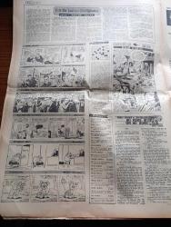 Milliyet Gazetesi - 14 Aralık 1970 - Çarşamba'nın Gelişi Yazan Abdi İpekçi Köşe Yazısı - Memurlara %30'lar Yarın Ödeniyor - Süleyman Demirel'e Daha Çok Yetkiler Verilmesi İstendi - İsmet İnönü Sanki Hükümet Yok Gibi - Sağlık Bakanı Hac Yasağı İçin Direniyor - Ülkü Ocakları Bütün Davalara Sahip Çıkacak - Kapıcılar Grevi Çalışma Bakanı Seyfi Öztürk'ün  Evinden Alındı - Burhan Felek Köşe Yazısı - 13 Dilde Şarkı Söyleyen Zaliha Londra'yı Fethediyor - Renault Fabrikalarında Günde Tam 5 Bin Araba Yapılıyor - Evli Bir Kadının Günlüğünden Yazan Peride Celal Yazı Dizisi - Karaoğlan Yazan Ve Çizen Suat Yalaz - Murat Davman'ın Son Macerası İki Kere İki On İki Eder Yazan Ümit Deniz Yazı Dizisi - Hoş Memo Karikatür Çizen Al Capp - Johnny Hazard Çizen Frank Robbins - Sahne Aşkları Çizen Leonard Starr - Allahlık Ali Bey Çizen Swan - Kruşçev'in Anıları Yazı Dizisi - Jackie Onnasis Film Çevirecek - Milli Takım Arnavutluk'u Yendi Ama Öğünemedi