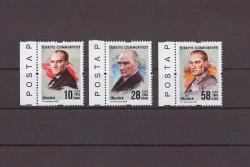2023 Atatürk Konulu Sürekli Posta Pulları Mnh Lüks Tam Seri Pul