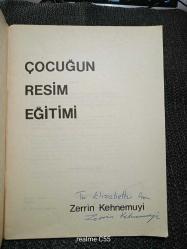 ÇOCUĞUN RESİM EĞİTİMİ ZERRİN KEHNEMUYİ ISLAK İMZALI..