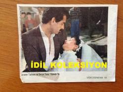 İBRAHİM TATLISES'İN DERGİDEN KESİLME FOTOĞRAFI - İBRAHİM TATLISES'İN ve DERYA TUNA'NIN ''GÜNAH'' ADLI FİLMLERİNDEN BİR KARE - 13 x 10 cm EBADINDA