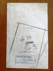 İBRAHİM TATLISES'İN KARTONA BASILMIŞ BİR FOTOĞRAFI - İBRAHİM TATLISES'İN ''YIKILMIŞIM BEN'' ADLI FİLMİN VİDEO POSTER GÖRÜNÜMÜNDEN - 24 x 15 cm EBADINDA