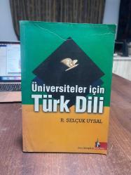 ÜNİVERSİTELER İÇİN TÜRK DİLİ