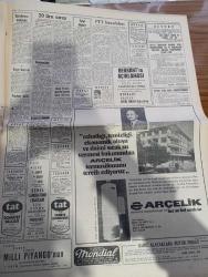 Hürriyet Gazetesi - 8 Ekim 1970 - Etiket Koymayan 20 Lira Ceza Verecek - Fazla Karla Mal Satan Halka Teşhirci Edilecek - İstanbul Belediye Başkanı Fahri Atabey Dükkan Kapatıp Fotoğrafını Bastıracak -  Mavi Bereliler İstanbul'da Asayişi Ele Aldı - Tabur Flamacısı Kütahyalı Komando İsmail Güngör İle Konuştuk - Fazla Ekmek Yiyenler Şeker Hastası Oluyor - Enver Sedat Nasır'ın Yerine Başkan Seçildi - Uyuşturucu Maddelerle Mücadele İçin Birleşmiş Milletler Fon Ayırıyor - 1043 Öğrencili Özel Yüksek Okul Toplum Polisine Veriliyor - Tarkan Yazan Ve Çizen Sezgin Burak - Burç Falınız - İstanbul Ankara Radyosu Programı - Berkant'ın Açıklaması Anlaşmaya Riayet Edilmediğinden Küçük Bebek Gaskonyalı Toma Gazinosu İle Alakamız Kalmamıştır - Avrupa'nın Deli Fişeği Rakibimiz Almanya - Göztepe Antrenörü Adnan Süvari Gornik'i Eleyeceğiz Diyor - Fenerbahçe Kulübüne 2 Milyon Liralık Vergi Borcu Geldi - Vefa Kongresi Bugün Yapılıyor