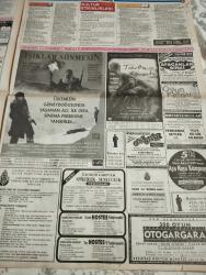 SABAH KADIKÖY ANADOLU YAKASI GAZETESİ - 16 Kasım 1996 -Erdal Bilallar-Rezervasyonlar-Radyolar-Tv Kanalları-Önemli telefonlar--nöbetçi eczaneler-film sinemada izlenir-asayiş raporu-ABC Duşakabin-Evıta-Dırejan-Erkekler Kadınlar kullanma kılavuzu-Otogargara-Demet Akbağ-Yılmaz Erdoğan-Sinan Bengier-Pinokyo-Sleepers-Atatürk Kitaplığı-Küheylan-Rüstem Batum-Yeni Baştan-Afacanlar Sirki-Red Kit-Şenol Baştakar- sabah- Fatih Belediye Başkanı Sadettin tantan- starduş- iett- Şah Mobilya- şenol baştakar- modoko- Yataş- süleyman Çelik mobilya ve iç mimarlık- Yahya Baş- Fatih Sultan Mehmet- Davut paşa- lübnan Restaurant- halil- Sun Optik- ilkay Madencilik- Nilüfer- nazar Sigorta- Remzi Hatipoğlu- ercan Mutlu- kemal Olgaç-air- Özbağ pardesü- pamukkale- çayırağası- tepki- müzayede- Işıklar sönmesin- Oscar- Erol Kaya- ayset Adnan ahşap- tular Metal- ece Pen- dört mevsim mağaza-