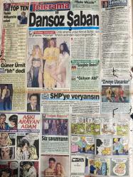 SABAH MELODİ GAZETESİ VE SABAH TELERAMA GAZETESİ KADINLARA ÖZEL - 17 Ocak 1994 -Karikatürler-Walt Disney/Boncuk-Mort Walker-Dick Browne/Bizim Aile-Tom Armstrong/Marvin-Graham Allen-John Dodd/Kral Kedi-Süleyman Turan/Dön Artık-Astroloji-Bülent Kısa-Klinik-Meltem Pusat-Telerama Programı-Sabah Filmleri-Öğlen Filmleri-Akşam Filmleri-Kanal 6-Kadir Çelik-mahallenin muhtarlari-Ahmet Özal--Kandemir konduk-İzel-ercan-Reha muhtar--Savaş Ay--Erol pekcan-Asım ekren—Füsun Önal-metin Ersoy--nejat Uygur--İlhan Feyman--Şevket Uğurluer-Ersin yörükoğlu-Coşkun Aral-Uğur dündar--Savaş Ay--- zeki Alasya--Metin Akpınar--Kemal bekir-Murat karayalçın-Kadir Çelik-Güner Ümit-Kemal Sunal-neslihan Sezer-dilekce--popcorn—Mürşit korak-Tarık tarcan--Temel gürsu-ahu tuğba-Hülya Koçyiğit-Kirk douglad