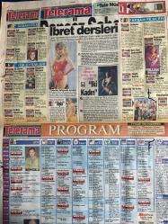 SABAH MELODİ GAZETESİ VE SABAH TELERAMA GAZETESİ KADINLARA ÖZEL - 17 Ocak 1994 -Karikatürler-Walt Disney/Boncuk-Mort Walker-Dick Browne/Bizim Aile-Tom Armstrong/Marvin-Graham Allen-John Dodd/Kral Kedi-Süleyman Turan/Dön Artık-Astroloji-Bülent Kısa-Klinik-Meltem Pusat-Telerama Programı-Sabah Filmleri-Öğlen Filmleri-Akşam Filmleri-Kanal 6-Kadir Çelik-mahallenin muhtarlari-Ahmet Özal--Kandemir konduk-İzel-ercan-Reha muhtar--Savaş Ay--Erol pekcan-Asım ekren—Füsun Önal-metin Ersoy--nejat Uygur--İlhan Feyman--Şevket Uğurluer-Ersin yörükoğlu-Coşkun Aral-Uğur dündar--Savaş Ay--- zeki Alasya--Metin Akpınar--Kemal bekir-Murat karayalçın-Kadir Çelik-Güner Ümit-Kemal Sunal-neslihan Sezer-dilekce--popcorn—Mürşit korak-Tarık tarcan--Temel gürsu-ahu tuğba-Hülya Koçyiğit-Kirk douglad