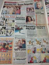 SABAH MELODİ GAZETESİ VE SABAH TELERAMA GAZETESİ KADINLARA ÖZEL - 29 Mart 1994 -Karikatürler-Walt Disney/Boncuk-Mort Walker-Dick Browne/Bizim Aile-Tom Armstrong/Marvin-Graham Allen-John Dodd/Kral Kedi-Süleyman Turan/Dön Artık-Astroloji-Bülent Kısa-Klinik-Meltem Pusat-Telerama Programı-Sabah Filmleri-Öğlen Filmleri-AkşamFilmleri- Aziz ahmet-ebru Gündeş- güllük-alpay-özcan deniz-tuncay Vural- Uğur yücel-kamuran Usluer- müge Arda- marianna- valentina-mustafa Kemal- kemal Sunal- ziya Öztan- ismetpaşa- Home Collection-songül Ülkü- Orhan Gencebay- Tamer yeşil-boya akdoğan-aslı kayıkçılar- Nil burak-kamil Sönmez- don kişot-bekir Yıldız- Mine Çayıroğlu- tuncer necmioglu-kutay köktürk-sebahattin önkibar-hasan kalafat-aykut düz- ümit besen- cüneyt arkın-emile ardolino-tom selleck-ted danson-paul kyrazi-gul eren-zekai tunca-bingo