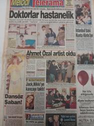 SABAH MELODİ GAZETESİ VE SABAH TELERAMA GAZETESİ KADINLARA ÖZEL - 10 Ocak 1994 -Karikatürler-Walt Disney/Boncuk-Mort Walker-Dick Browne/Bizim Aile-Tom Armstrong/Marvin-Graham Allen-John Dodd/Kral Kedi-Süleyman Turan/Dön Artık-Astroloji-Bülent Kısa-Klinik-Meltem Pusat-Telerama Programı-Sabah Filmleri-Öğlen Filmleri-Akşam Filmleri- Levent kırca-erdoğan sevgin- selena- Müzevir Müzeyyen- Ahmet Özal- Sururi- savaş ay- Jülide Ateş-Melody Thomas Scott- Kemal Sunal- Ceylan- Bedrettin dalan-ilhan kesici- tanju Gürsu- sevda-gülşen-Alptemoçin- Zeki Metin- Kadir Çelik- Süleyman Turan- necla nazır-deniz erkanat -bergen- yalçın gülhan- ülkü era kalın- cavit çağlar-vehbi koç-sakıp sabancı-Sidney Poitier-Serdar Gökhan-Müslüm gürses-hale soygazı-