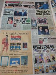 SABAH MELODİ GAZETESİ VE SABAH TELERAMA GAZETESİ KADINLARA ÖZEL - 24 Mart 1994 -Karikatürler-Walt Disney/Boncuk-Mort Walker-Dick Browne/Bizim Aile-Tom Armstrong/Marvin-Graham Allen-John Dodd/Kral Kedi-Süleyman Turan/Dön Artık-Astroloji-Bülent Kısa-Klinik-Meltem Pusat-Telerama Programı-Sabah Filmleri-Öğlen Filmleri-AkşamFilmleri- Levent kırca-oya başar-atv- selim gül-gaye akçıl-ömer Pınar- Bülent şar- Aykut oray-engin otomotiv-yıldız kenter-müşfik kenter-şükran Güngör- ufuk Yıldırım- eliminatör- Ahmet Hicri Ergin- asım can- Müge arda-mahsun Kırmızıgül- Beko- Umur Bugay- Emir Divrik- fatma Girik- Profesör Doktor Aydın Ataç-kenwood- Serpil çakmaklı-hakan Ural- bulut aras-nazan Saatçi- levent Kırca- orhan Sultan- Tom selleck-james farentino