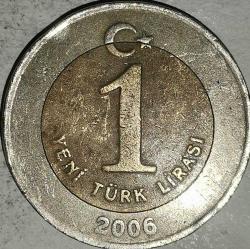 TÜRKİYE  2006   1 YENİ TÜRK LİRASI