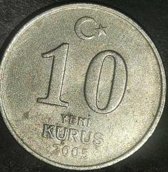 TÜRKİYE 2005  10  YENİ KURUŞ