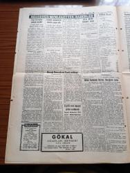 Kudret Gazetesi - 28 Mart 1949 - Orta Şarkta İkinci Planda Mı Yazan Nureddin Ardıçoğlu Köşe Yazısı - Millet Partisinin Merkez Bucağının Açılışında İki Bin Kişi Hep Bir Ağızdan Bağırdı - Millet Yoludur Hak Yoludur Tuttuğumuz Yol Ey Hak Yaşa Ey Sevgili Millet Yaşa Varol - Bir Hatip Konuşmasında Fuat Köprülü İçin Dedi Ki Fuat Köprülü Vatan Haini Bile Müdafaa Ettim Çürük Yumurtaya Tutuldu - Amerika'da Komünist Tehdidi Altında Bulunanlar Milletlere Bir Buçuk Milyar Dolarlık Askeri Yardım Yapacak - Hikmet Bayur'un Bugünkü Konferansı - Din Hürriyeti Meselesi Yazan Doktor Mustafa Kentli - William Shakespeare Ve Hamlet Yazan C. Şahabettin Gedikoğlu - Dördüncü Murat Hekimbaşı Kulesinin Esrarı Yazan Zuhuri Danışman Yazı işleri - Celal Bayar Edremit'e Geldi - Haftanın Tarihî - Kanlı Taşlar Filmi Oyuncular Vahi Öz Nevin Aypar Aziz Basmacı - Saadettin Kaynak - Hamiyet Yüceses - Ankara'da Oynanan Lig Maçları - Gençlerbirliği 4 M. Teknisyenleri 0 - Ankaragücü 2 Hacettepe 0 - Türkiye Kır Koşusu